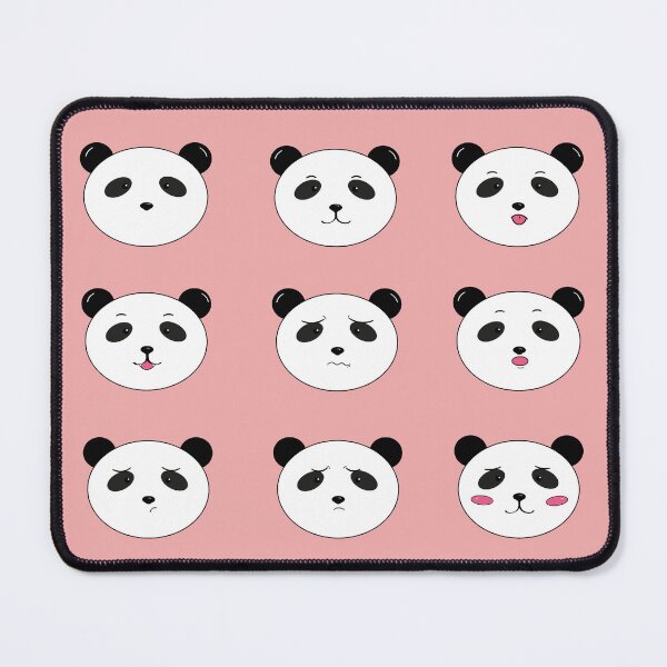 Item preview, panda bear faces with expressions designed and sold by Teotipo.