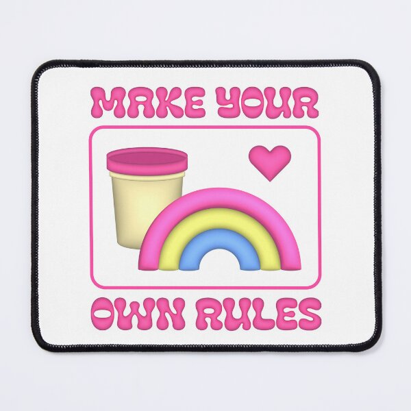 Item preview, Make your own rules - pan flag  designed and sold by ICantFindMyFish.