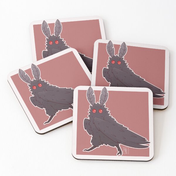Item preview, The moth, the man, the Mothman  designed and sold by Eyersie_The_ Strange.