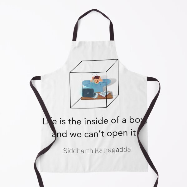 Item preview, Life is the inside of a box, and we can’t open it. siddharth katragadda designed and sold by motivationhood.
