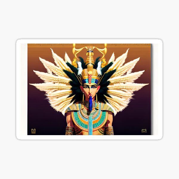 Vista previa del artículo con la obra «Ausar/Osiris », diseñado y vendido por SriGem.