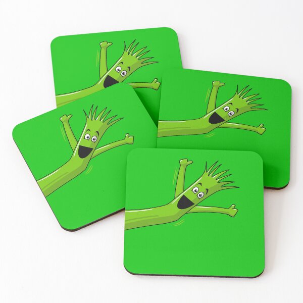 Item preview, Green Wacky Waving Inflatable Arm Flailing Tube Man Portrait designed and sold by Yeomans Cartoons.