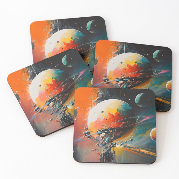 Item preview, Abstract Spacescape designed and sold by WarHaven.