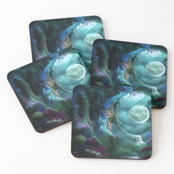 Item preview, The magic of the fairy moon dancing in the moonlight designed and sold by nicky2342.