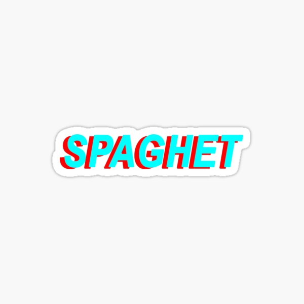 SPAGHET Sticker