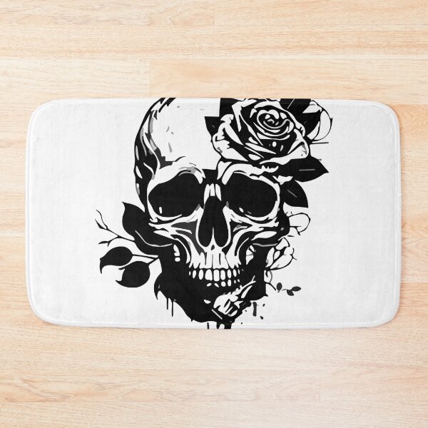 Item preview, Skull and Rose  designed and sold by PGasbarroneArt.