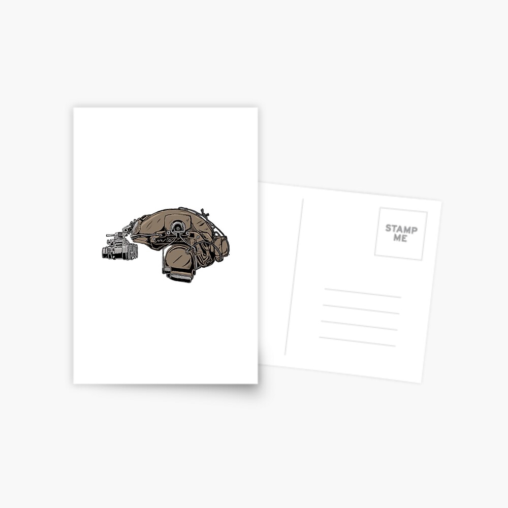 Vista previa del artículo con la obra «Postal», diseñado y vendido por TacticalTactile.