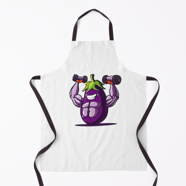 Item preview, Muscly Eggplant designed and sold by tenkscorner.