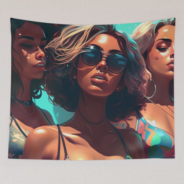 Item preview, Poolparty Digital Art designed and sold by Gallery-Wending.
