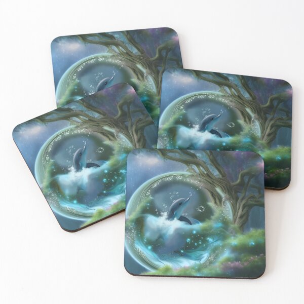 Item preview, Cute Dolphin in a Bubble the Hearts of the Ocean designed and sold by nicky2342.