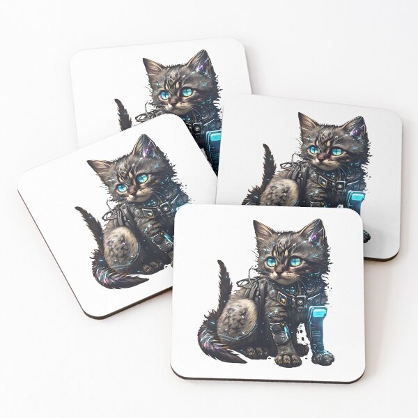 Item preview, Cyberpunk Kitten designed and sold by Anon42.