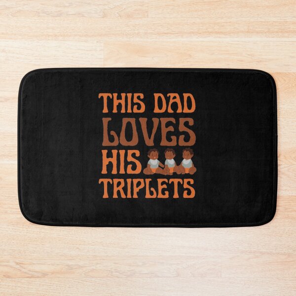Item preview, This dad loves his triplets meme designed and sold by FMA30.