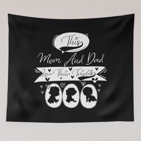 Item preview, This Dad And Mom Love Their Triplets designed and sold by zemama.