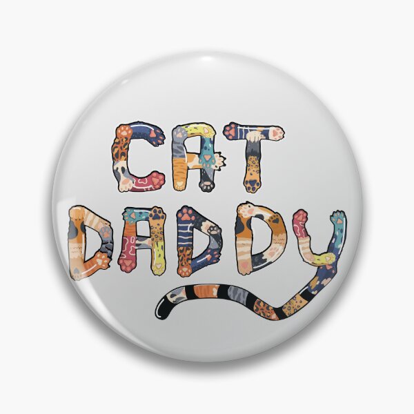 Item preview, Cat Daddy - Cat Paws & Cat Tail Illustrated Art (NO SILHOUETTE) designed and sold by Voodoo Catdaddy .