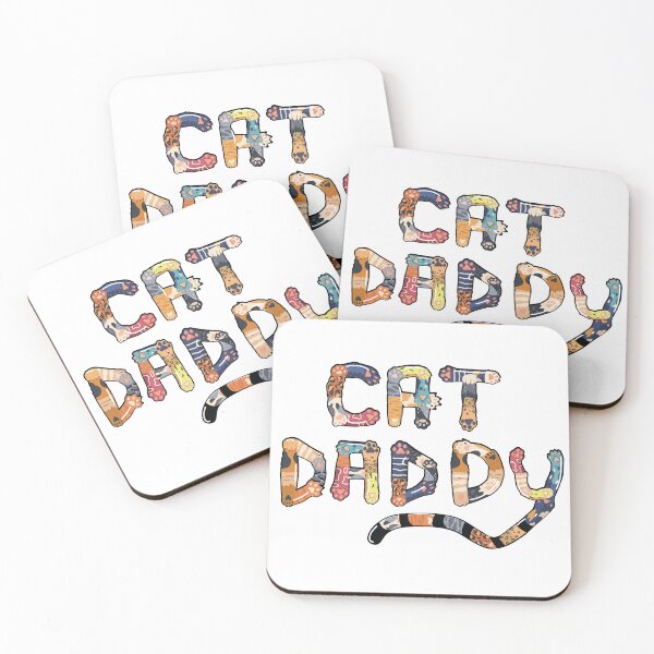 Item preview, Cat Daddy - Cat Paws & Cat Tail Illustrated Art (NO SILHOUETTE) designed and sold by Voodoo Catdaddy .