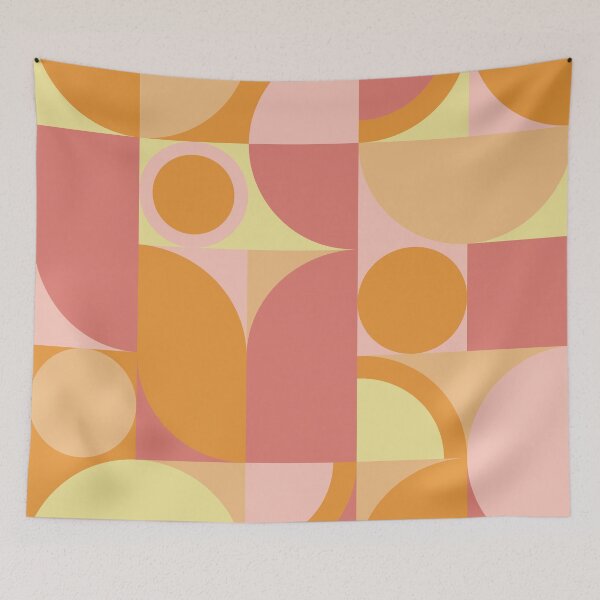 Item preview, Bauhaus abstract pattern designed and sold by KMA Home Design.