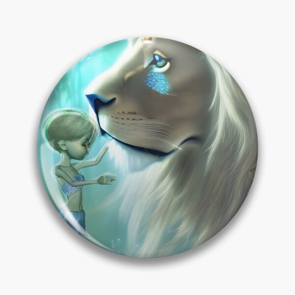Item preview, The Lion  a Wild and Magical Friend of the cute fairy designed and sold by nicky2342.