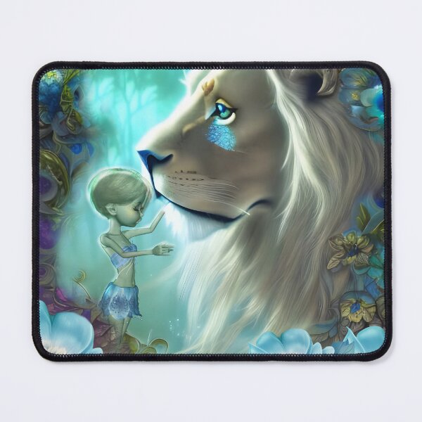 Item preview, The Lion  a Wild and Magical Friend of the cute fairy designed and sold by nicky2342.