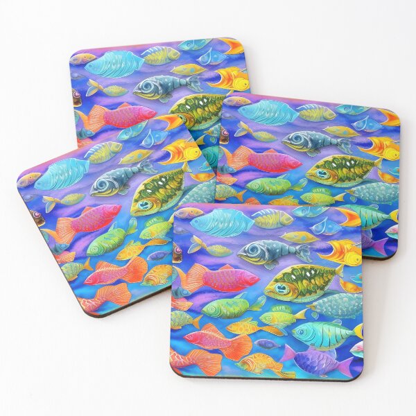 Item preview, muchos peces en el mar designed and sold by Pjay McConnell.