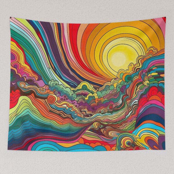 Item preview, Trippy Rainbow World designed and sold by Matt's Artificial Nature.