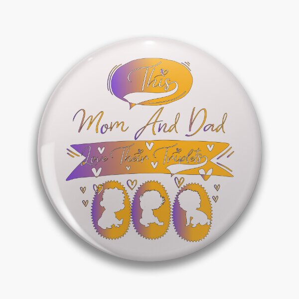 Item preview, This Dad And Mom Love Their Triplets designed and sold by zemama.