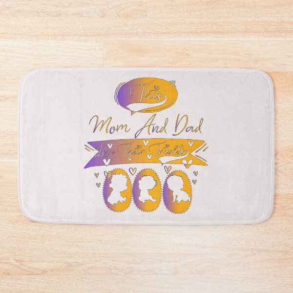 Item preview, This Dad And Mom Love Their Triplets designed and sold by zemama.
