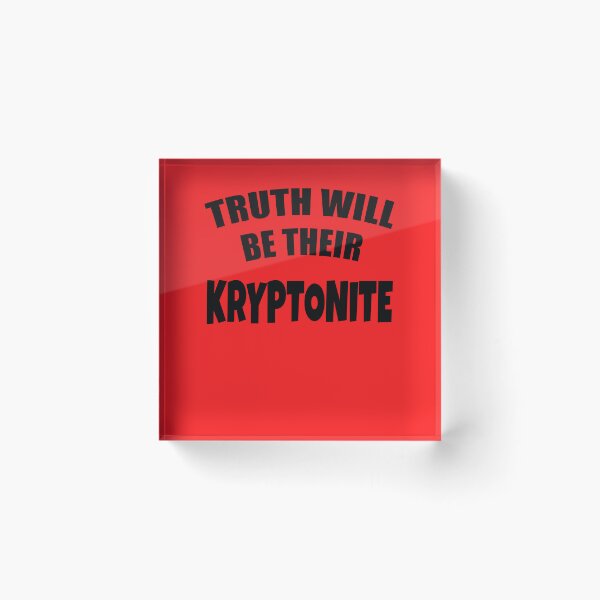 Aperçu de l'œuvre LA VÉRITÉ SERA LEUR KRYPTONITE créée et vendue par LoveAndDefiance.