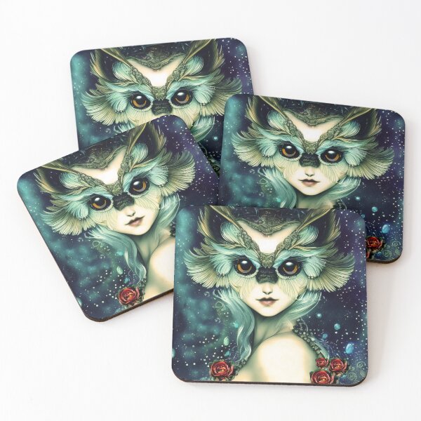 Item preview, The wise and wonderful owlgirl designed and sold by nicky2342.