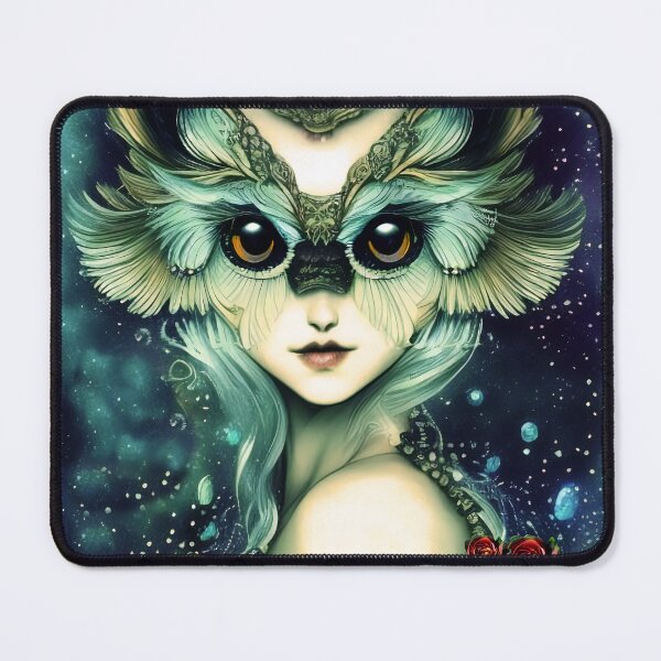Item preview, The wise and wonderful owlgirl designed and sold by nicky2342.