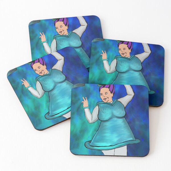 Item preview, Space girl from the Aut Cloud designed and sold by rockabilby.
