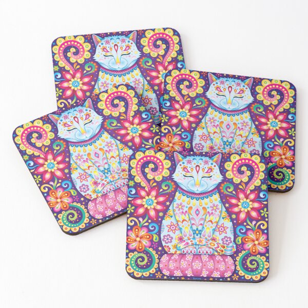 Item preview, Zen Cat - Meditating Cat designed and sold by Thaneeya McArdle.