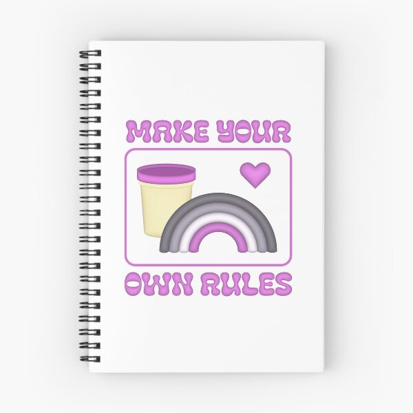 Item preview, Make your own rules - asexual flag  designed and sold by ICantFindMyFish.