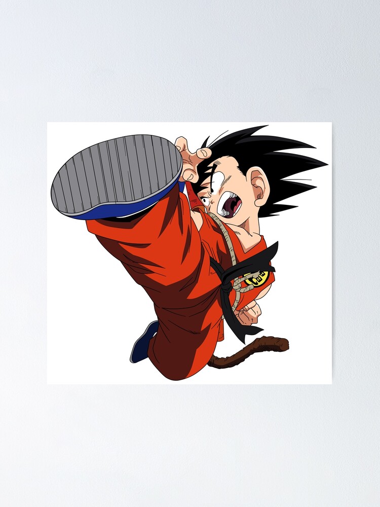 Autocolante de parede Son Goku, Dragon Ball