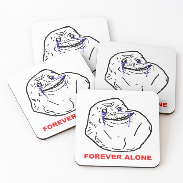 Item preview, Forever Alone designed and sold by mpreza-hb.