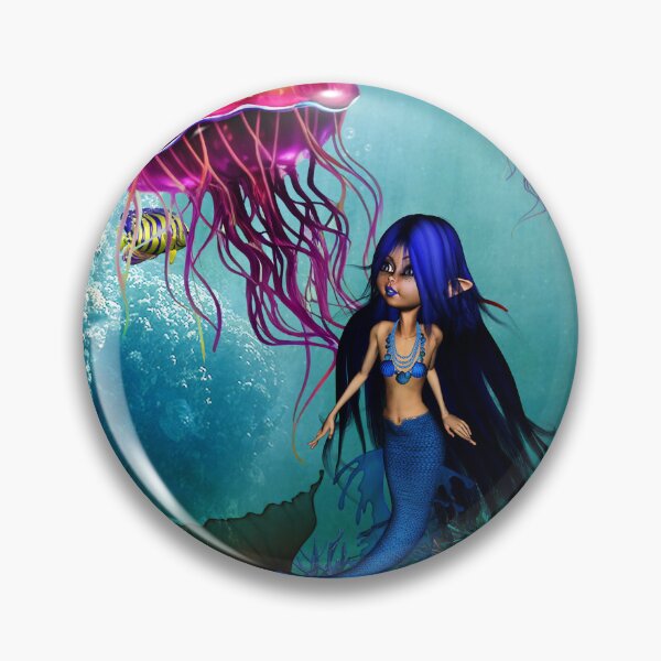 Item preview, The MAGICAL world of the little Mermaid and the Jellyfish designed and sold by nicky2342.