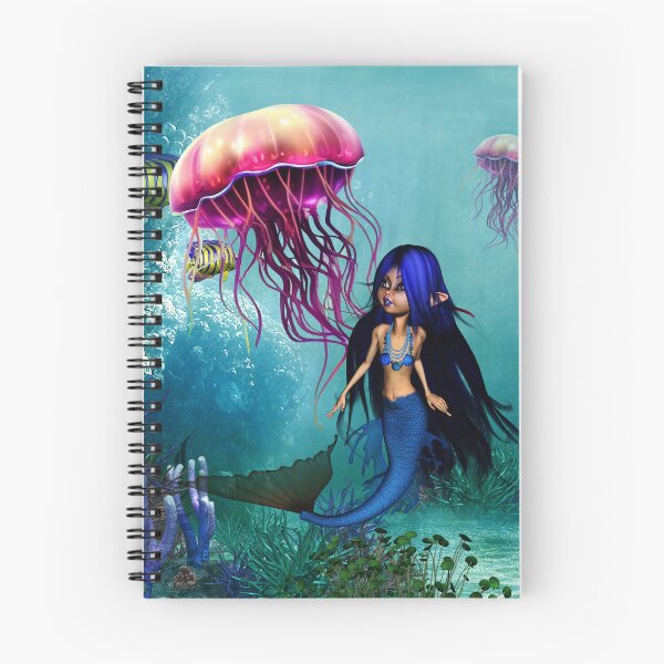 Item preview, The MAGICAL world of the little Mermaid and the Jellyfish designed and sold by nicky2342.