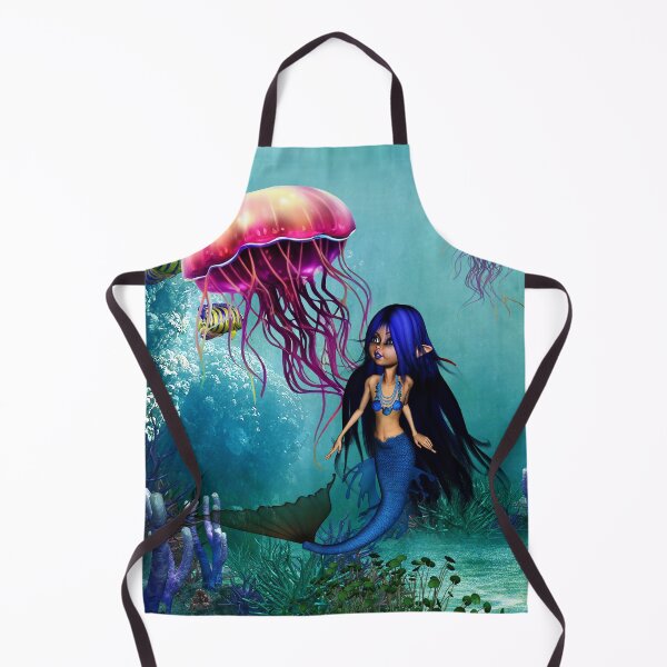 Item preview, The MAGICAL world of the little Mermaid and the Jellyfish designed and sold by nicky2342.