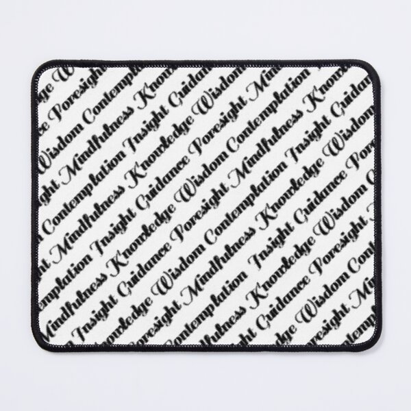 Item preview, Key words Mindfulness by Brandon Cable designed and sold by BrandonArtWorld.