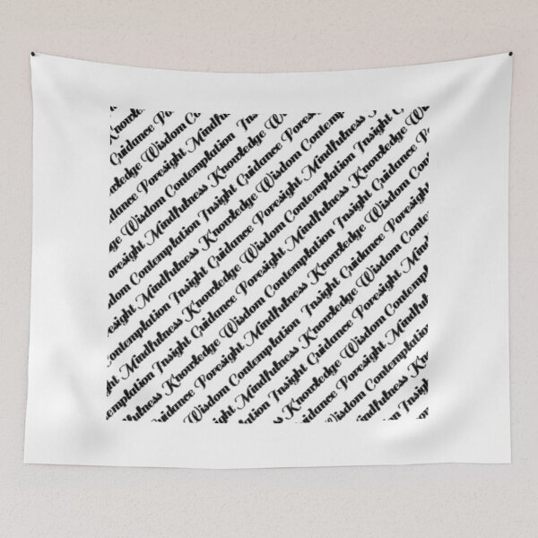Item preview, Key words Mindfulness by Brandon Cable designed and sold by BrandonArtWorld.