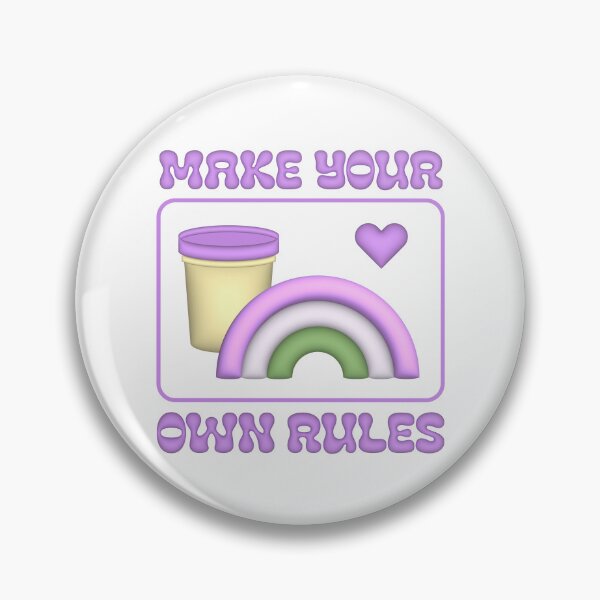 Item preview, Make your own rules - genderqueer flag  designed and sold by ICantFindMyFish.