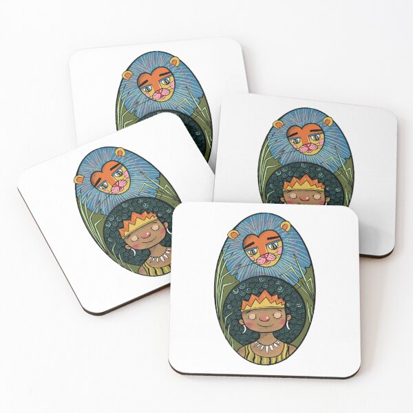 Item preview, Leo Zodiac Strength: Fearless Jungle Encounter designed and sold by Illustory.