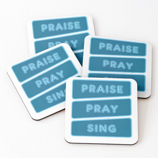 Item preview, Praise, Pray, Sing designed and sold by WideIsTheGate.