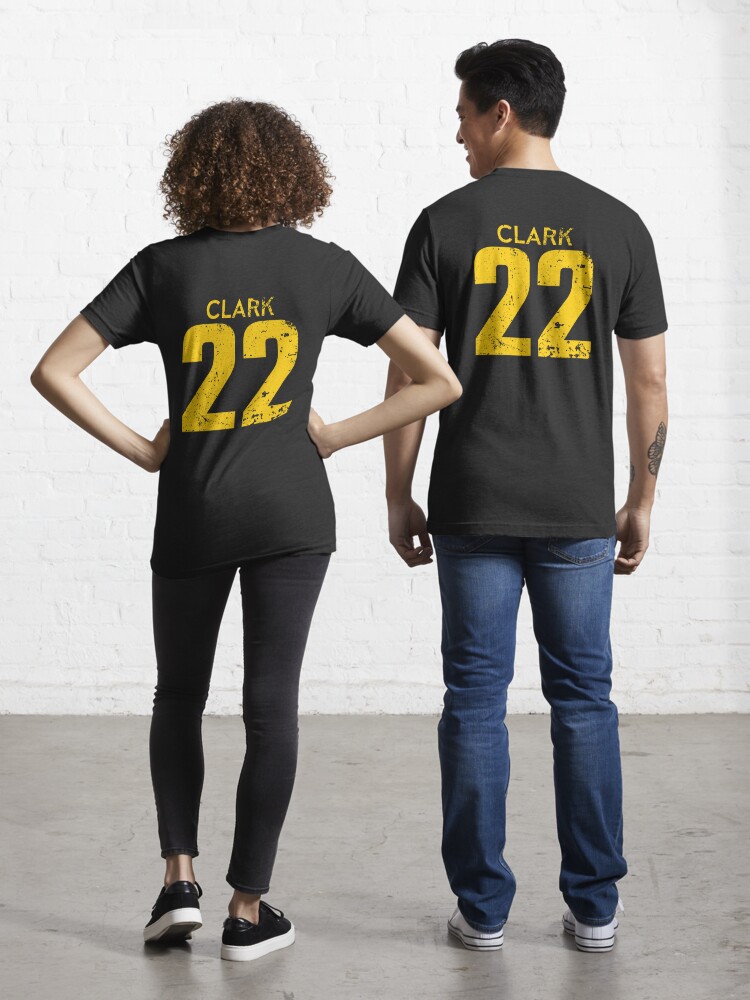 Caitlin Clark Yellow Distressed Jersey Number 22 Essential T-Shirt for  Sale by itsMePopoi