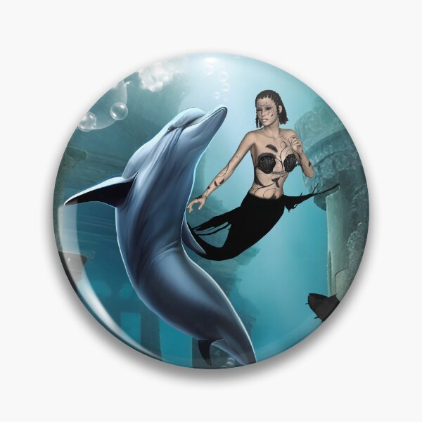 Item preview, The legend of dolphin and mermaid designed and sold by nicky2342.