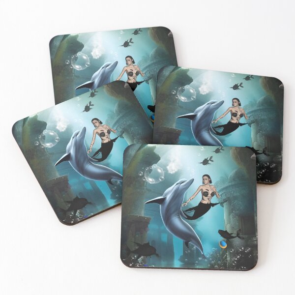 Item preview, The legend of dolphin and mermaid designed and sold by nicky2342.