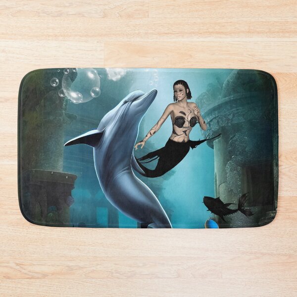 Item preview, The legend of dolphin and mermaid designed and sold by nicky2342.