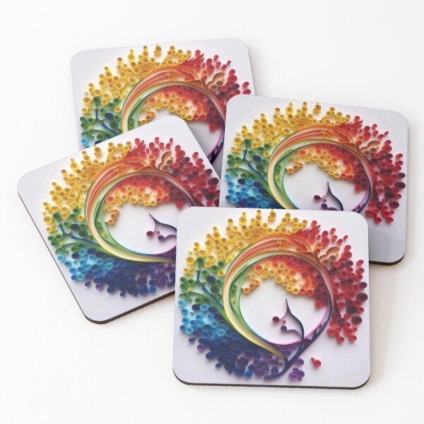 Item preview, Paper Quilled Rainbow designed and sold by Matt's Artificial Nature.