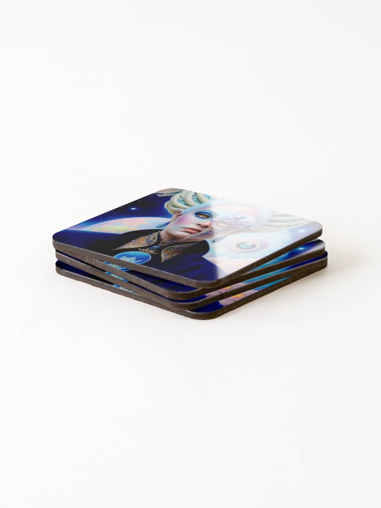 Thumbnail 4 of 5, Coasters (Set of 4), Transception. designed and sold by StHallow.