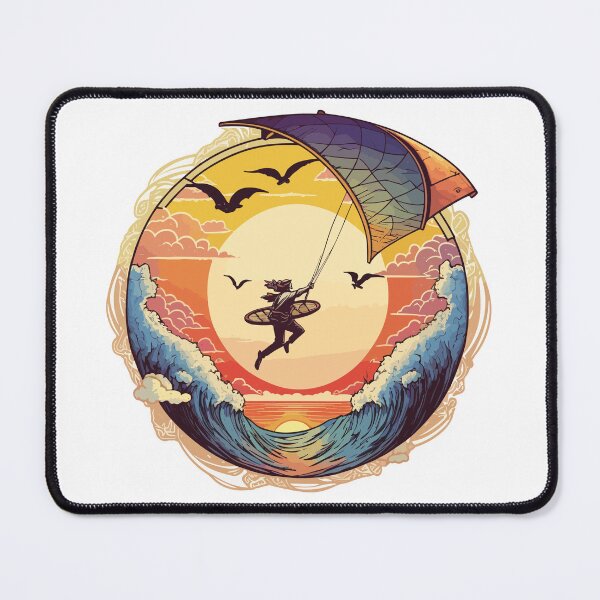 Item preview, Sunset Kite Surfer designed and sold by corrows.