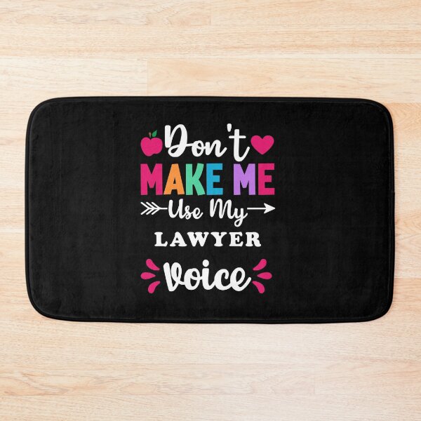 Item preview, don't make me use my lawyer voice: funny design for men women kids designed and sold by fajali master.